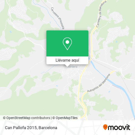 Mapa Can Pallofa 2015
