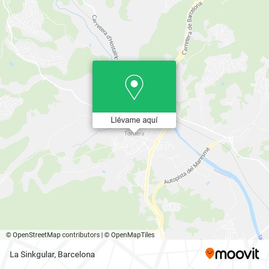 Mapa La Sinkgular
