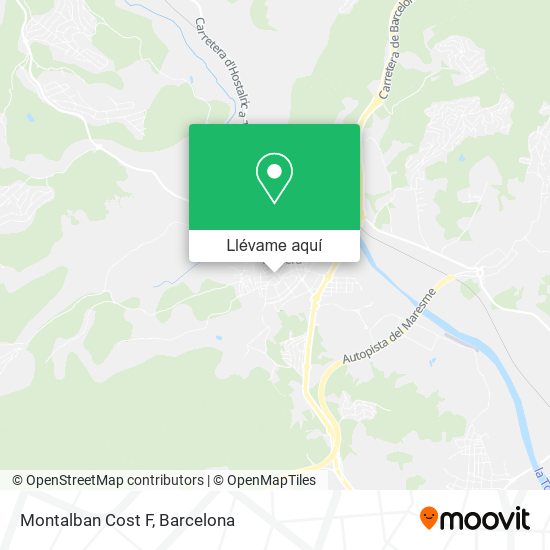 Mapa Montalban Cost F