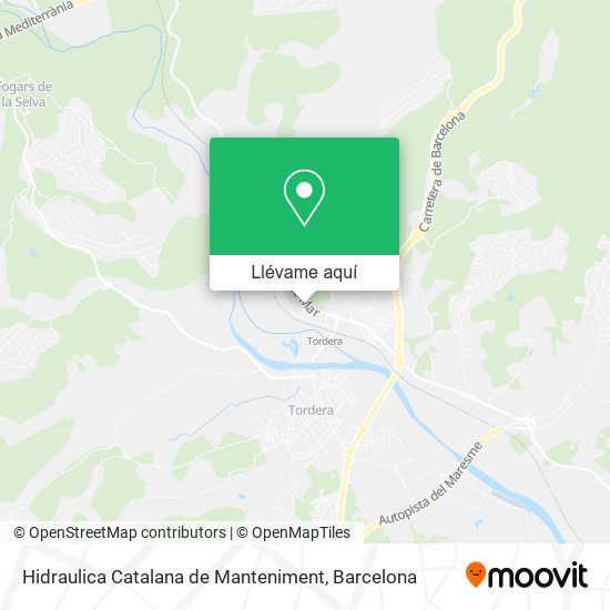 Mapa Hidraulica Catalana de Manteniment