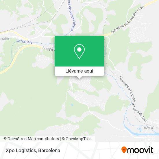 Mapa Xpo Logistics