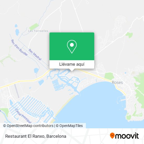 Mapa Restaurant El Ranxo