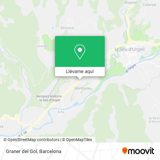 Mapa Graner del Gol