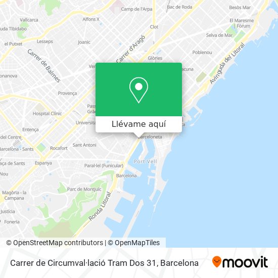 Mapa Carrer de Circumval·lació Tram Dos 31