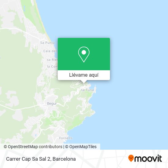 Mapa Carrer Cap Sa Sal 2