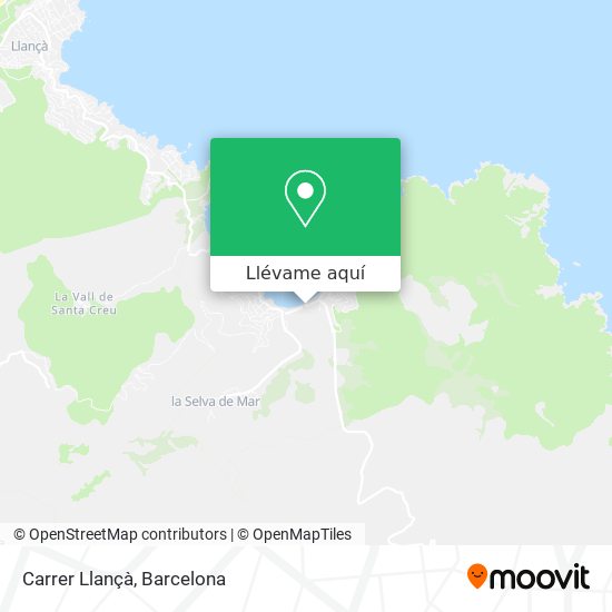 Mapa Carrer Llançà