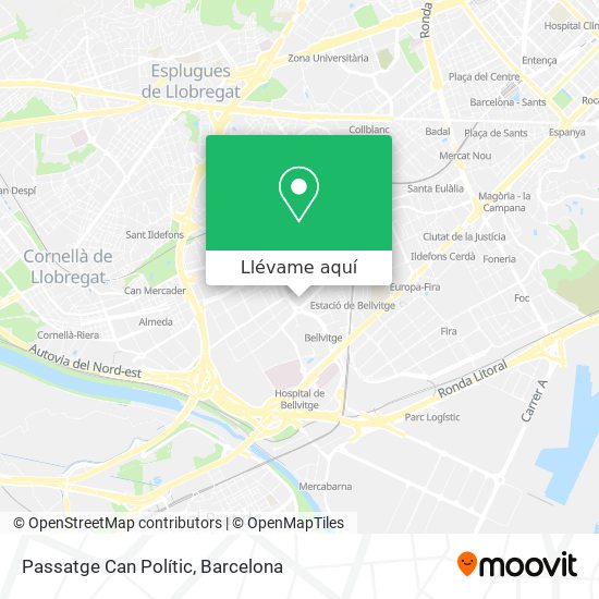 Mapa Passatge Can Polític