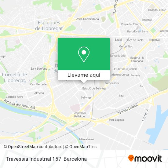 Mapa Travessia Industrial 157