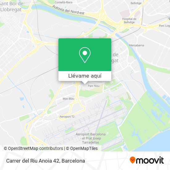 Mapa Carrer del Riu Anoia 42