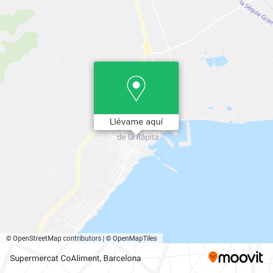 Mapa Supermercat CoAliment