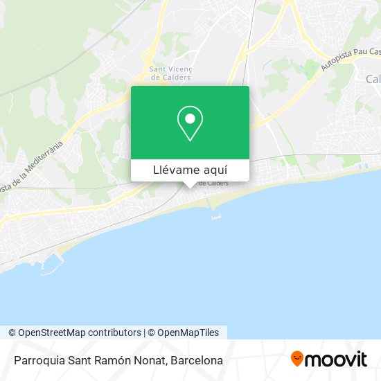 Mapa Parroquia Sant Ramón Nonat