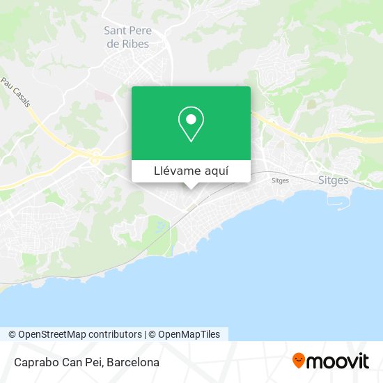 Mapa Caprabo Can Pei