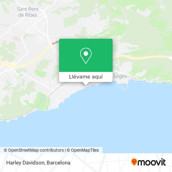 Mapa Harley Davidson