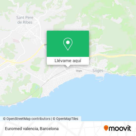 Mapa Euromed valencia