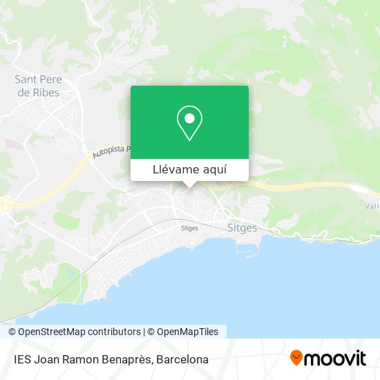 Mapa IES Joan Ramon Benaprès
