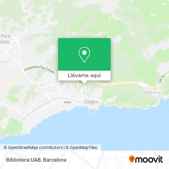 Mapa Biblioteca UAB