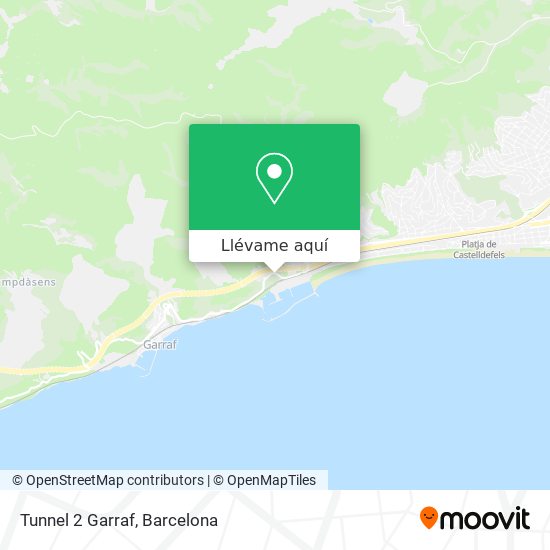Mapa Tunnel 2 Garraf