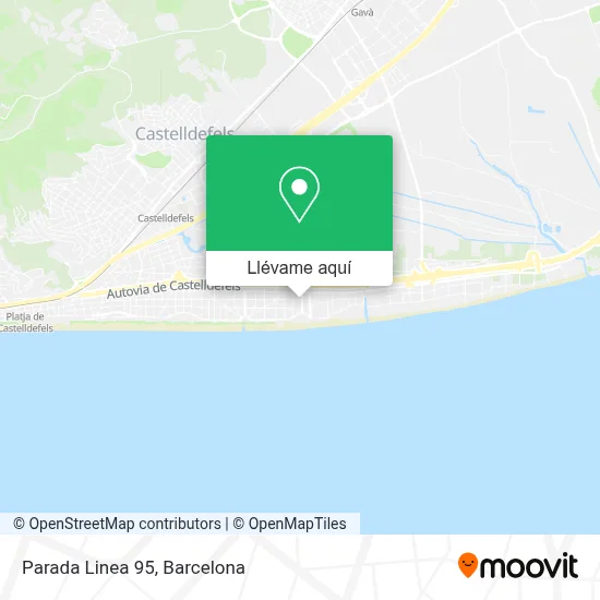 Mapa Parada Linea 95