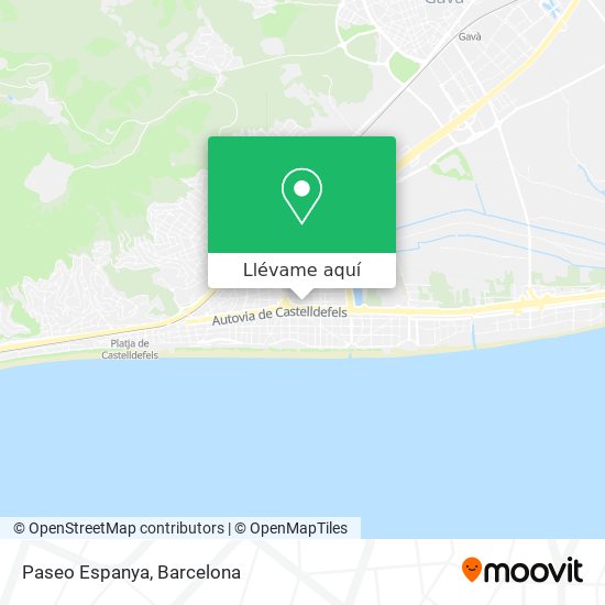 Mapa Paseo Espanya