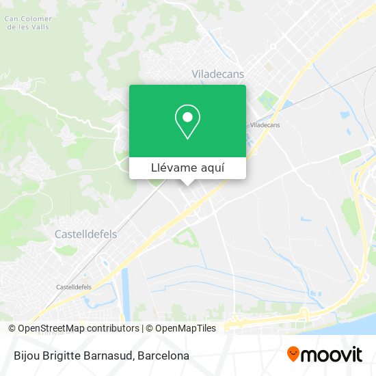 Mapa Bijou Brigitte Barnasud