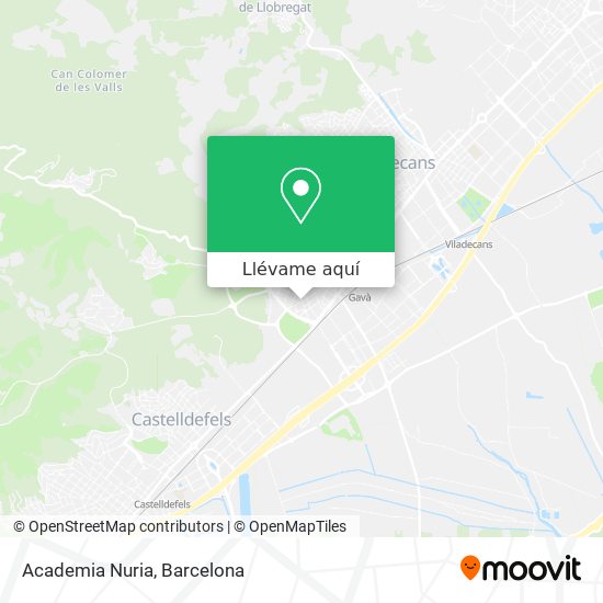 Mapa Academia Nuria