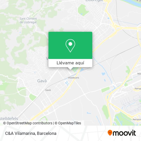 Mapa C&A Vilamarina