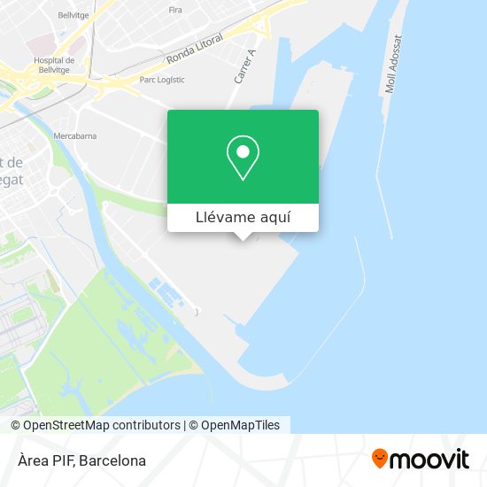 Mapa Àrea PIF