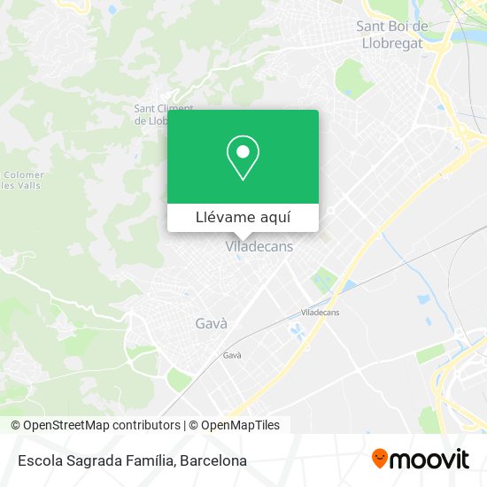 Mapa Escola Sagrada Família