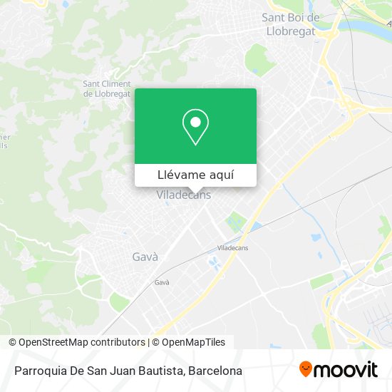 Mapa Parroquia De San Juan Bautista