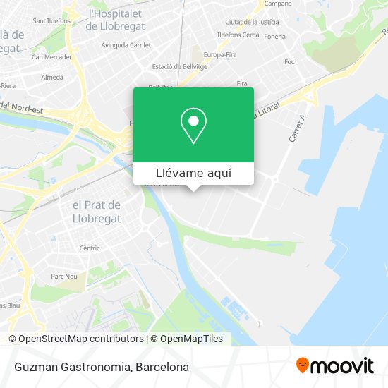Mapa Guzman Gastronomia