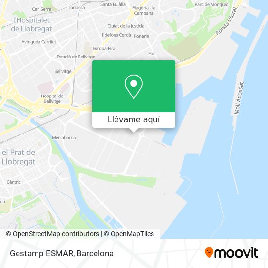 Mapa Gestamp ESMAR