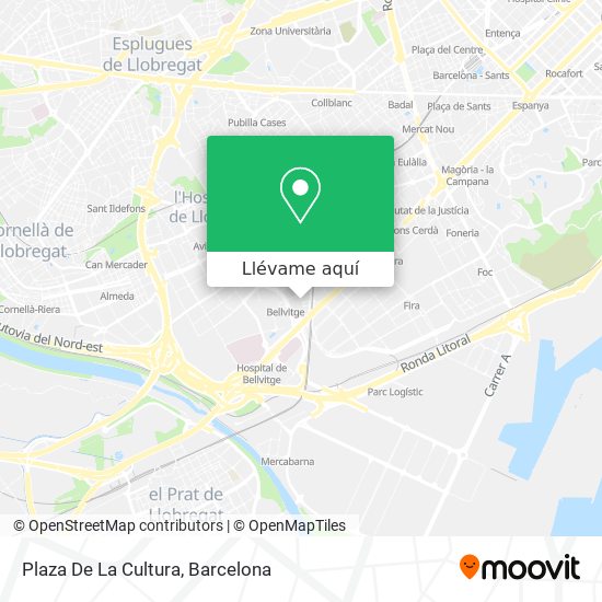Mapa Plaza De La Cultura