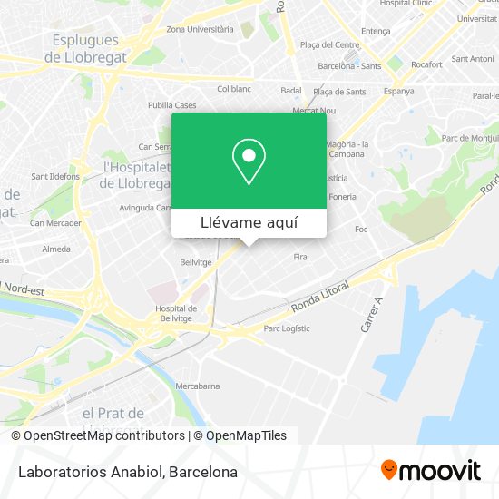 Mapa Laboratorios Anabiol
