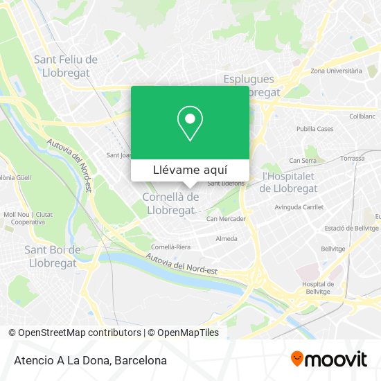 Mapa Atencio A La Dona