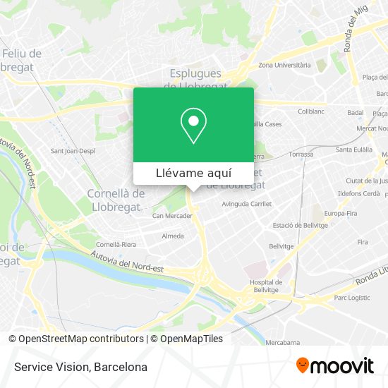 Mapa Service Vision