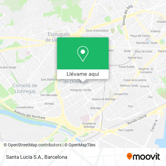 Mapa Santa Lucía S.A.