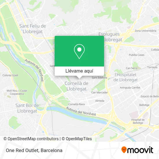 Mapa One Red Outlet