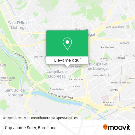 Mapa Cap Jaume Soler