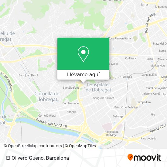 Mapa El Olivero Gueno