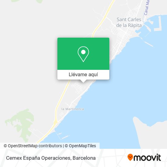 Mapa Cemex España Operaciones