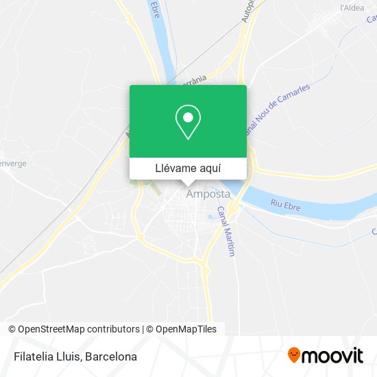 Mapa Filatelia Lluis