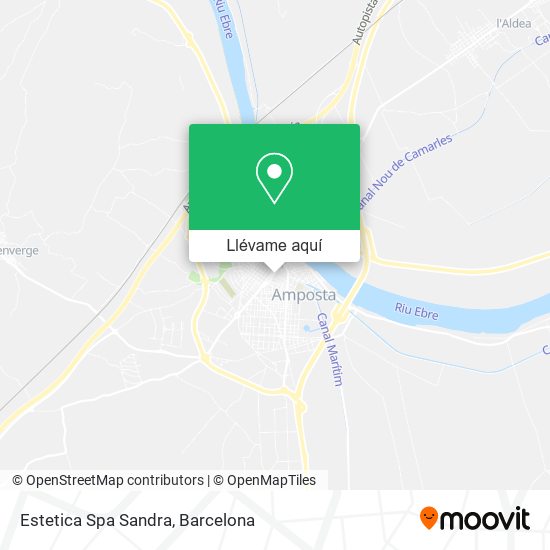 Mapa Estetica Spa Sandra