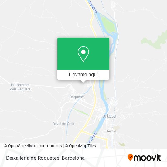 Mapa Deixalleria de Roquetes