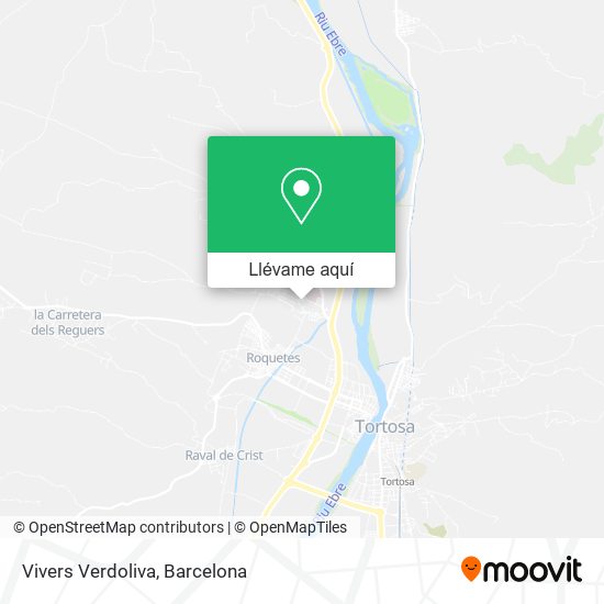 Mapa Vivers Verdoliva