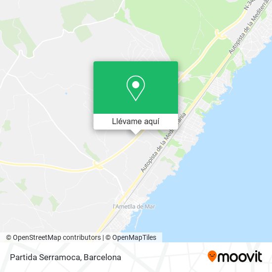 Mapa Partida Serramoca