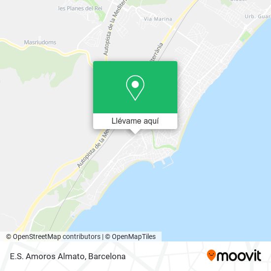 Mapa E.S. Amoros Almato