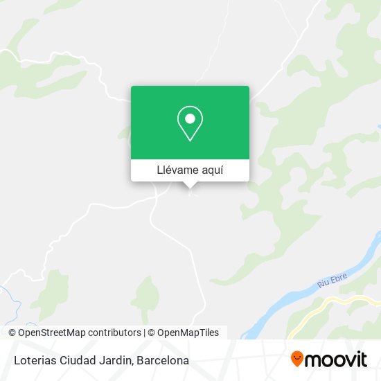 Mapa Loterias Ciudad Jardin