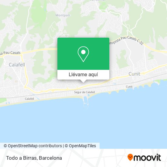 Mapa Todo a Birras