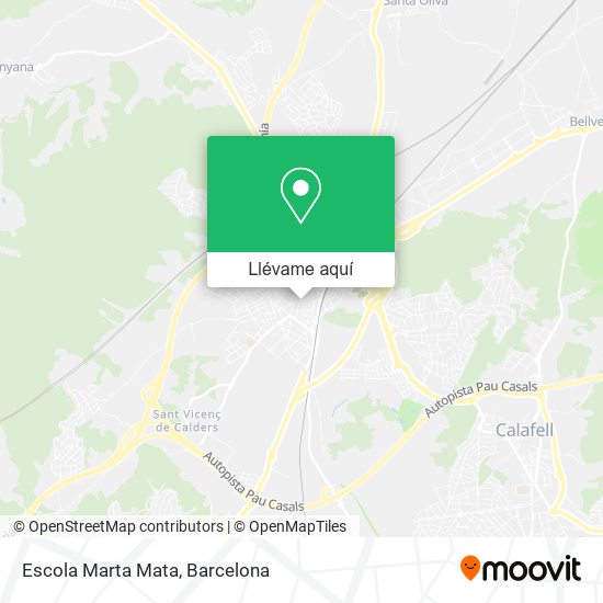 Mapa Escola Marta Mata