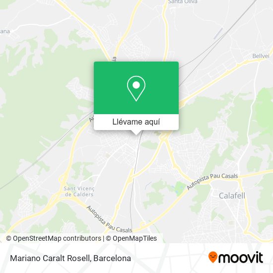 Mapa Mariano Caralt Rosell